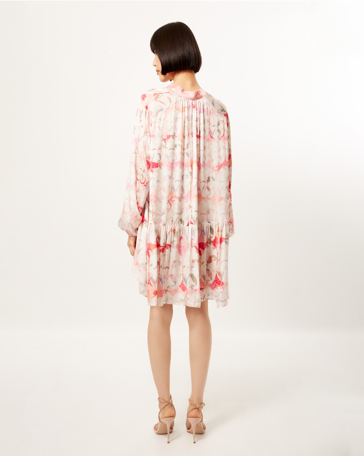 Blush Floret Short Dress