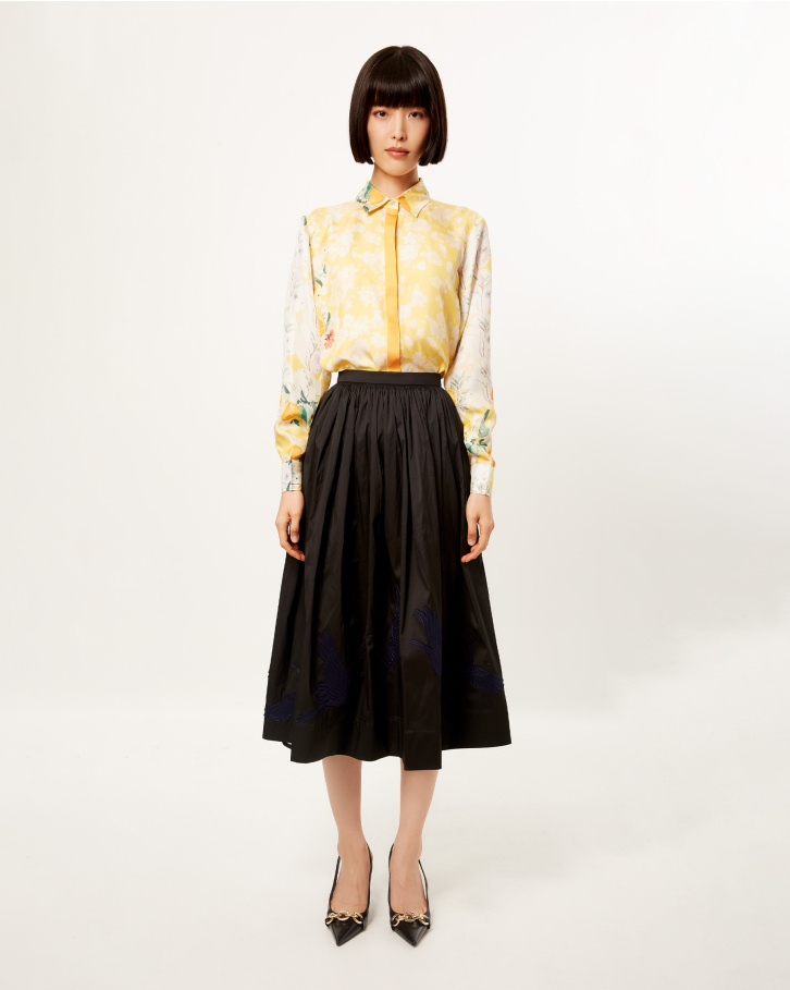 Tangerine Bloom Classic Shirt