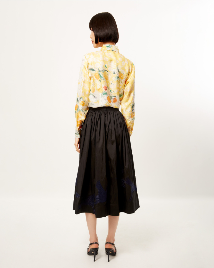 Tangerine Bloom Classic Shirt