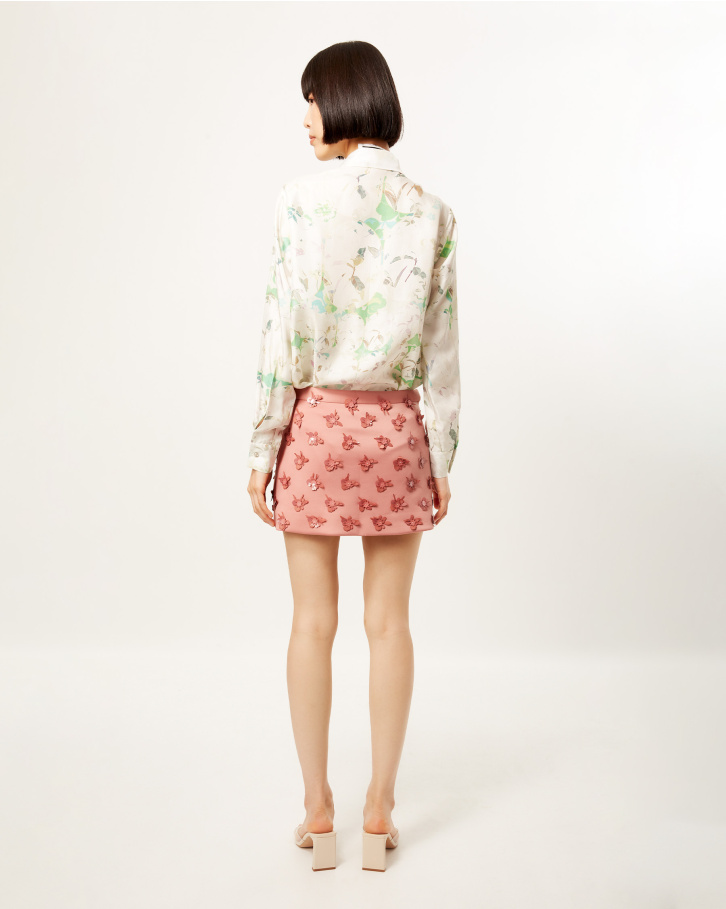 Mint Floret Classic Shirt