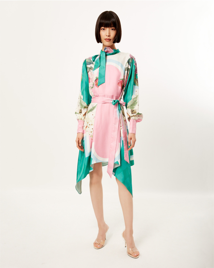 Mystic Grapevine Short Dress