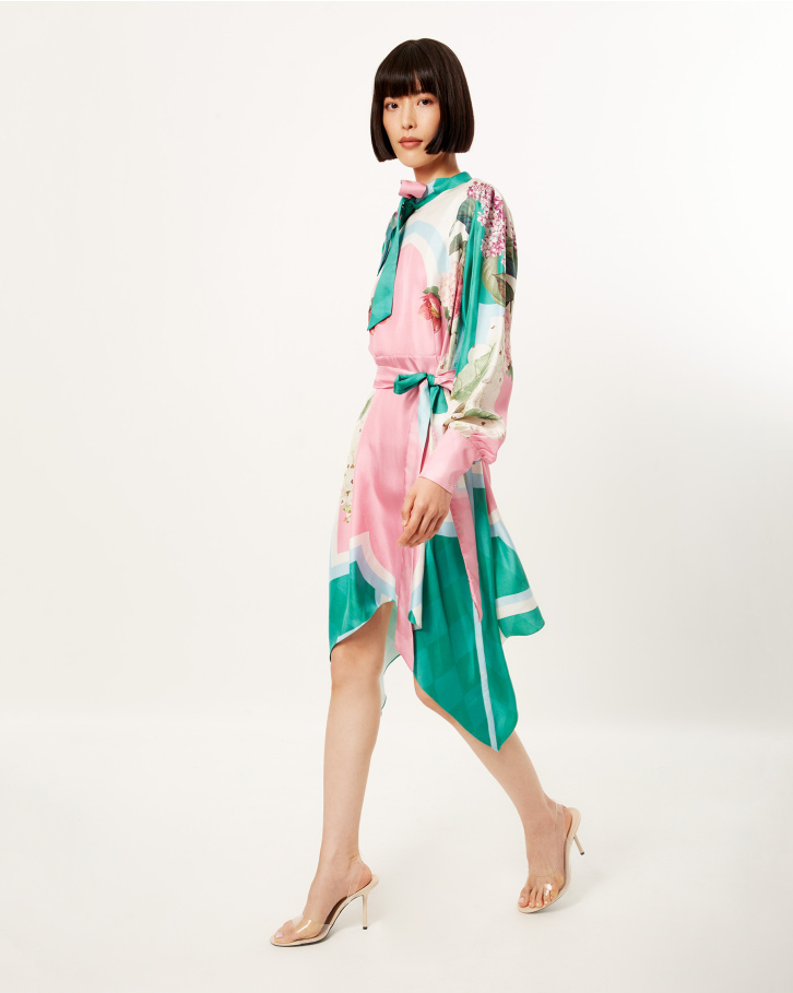 Mystic Grapevine Short Dress