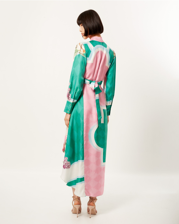 Mystic Grapevine Long Dress