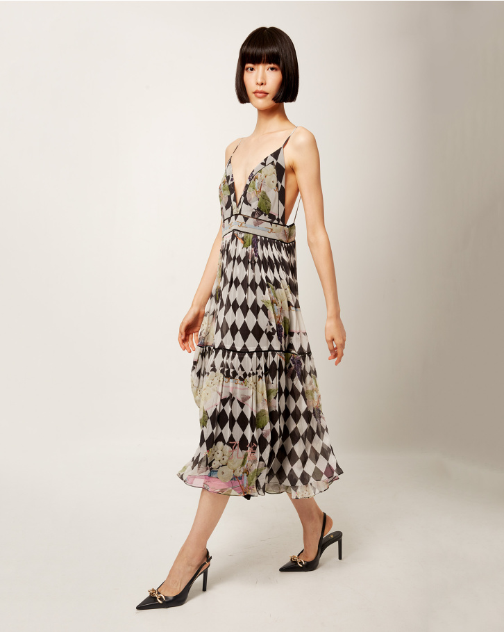 Monochrome Fremont Fair Slip Dress