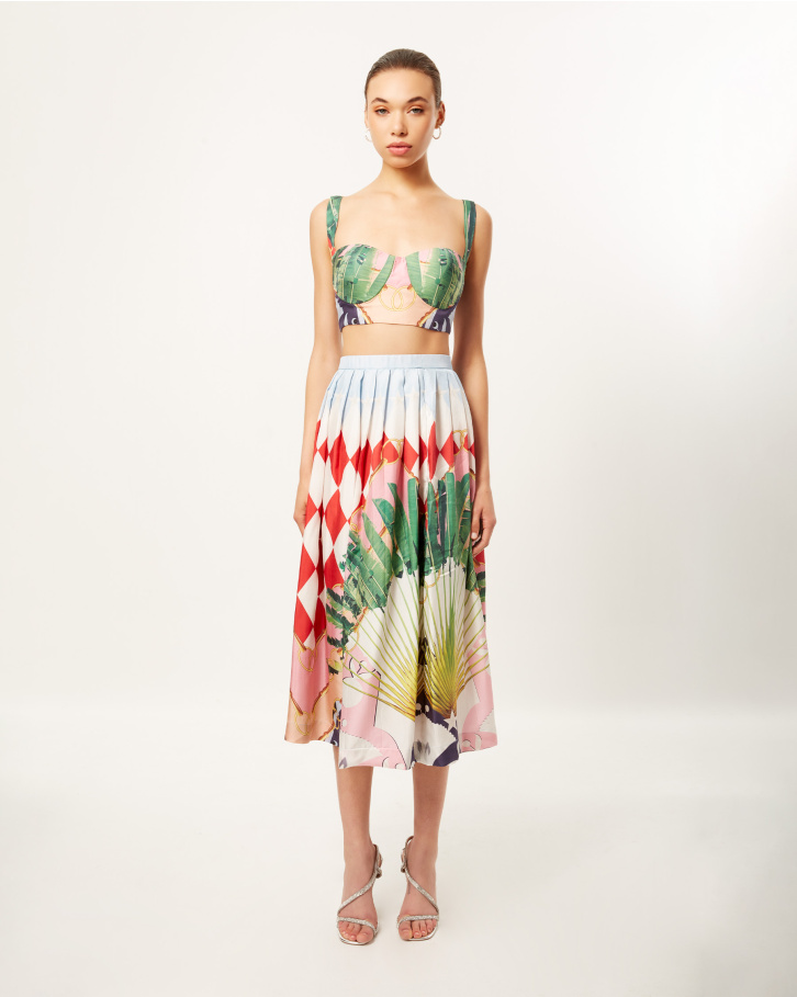 Dark Tropical Dream Co-ord Set