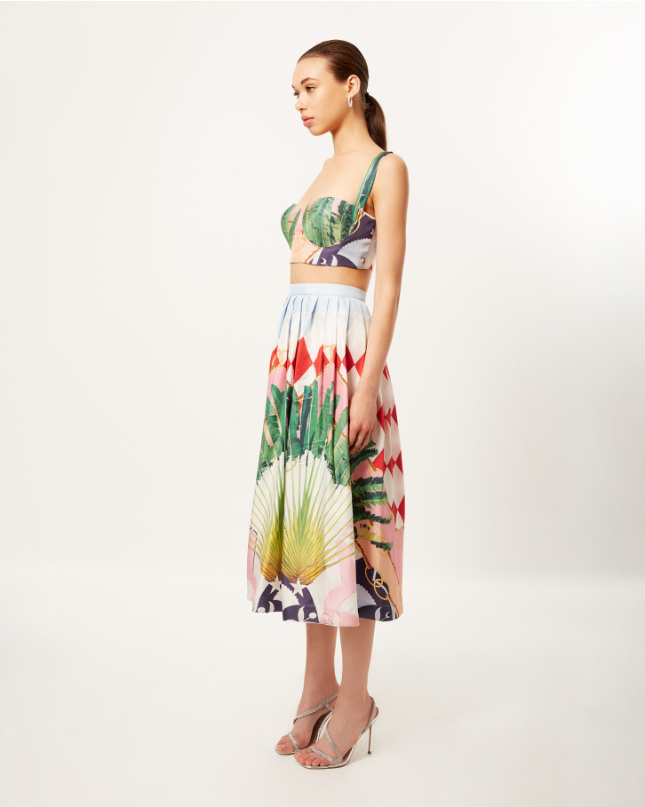 Dark Tropical Dream Co-ord Set