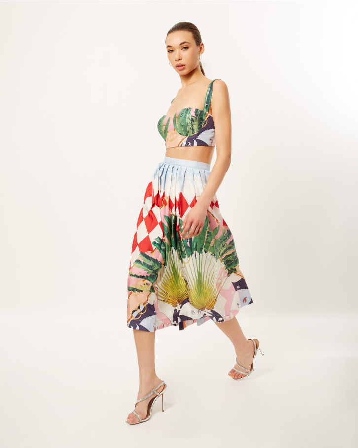 Dark Tropical Dream Co-ord Set