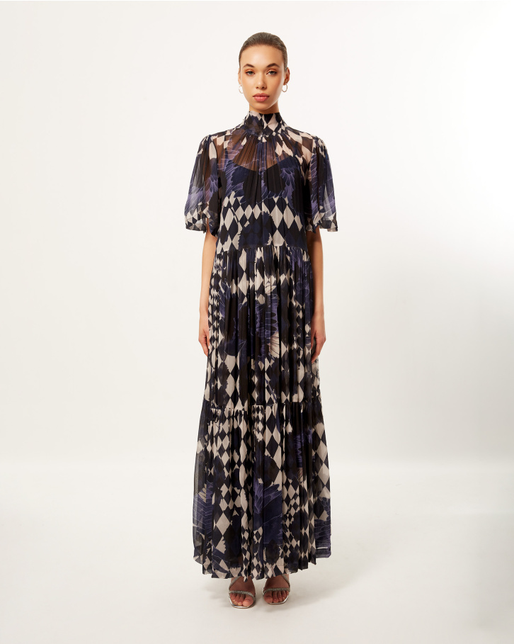 Indigo Ibis Long Dress