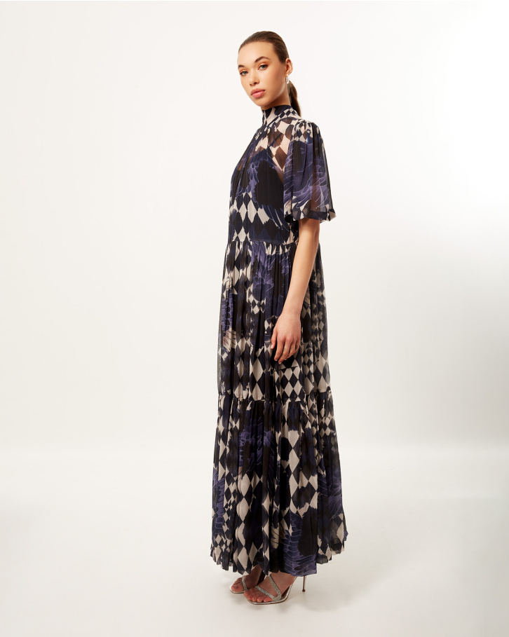 Indigo Ibis Long Dress