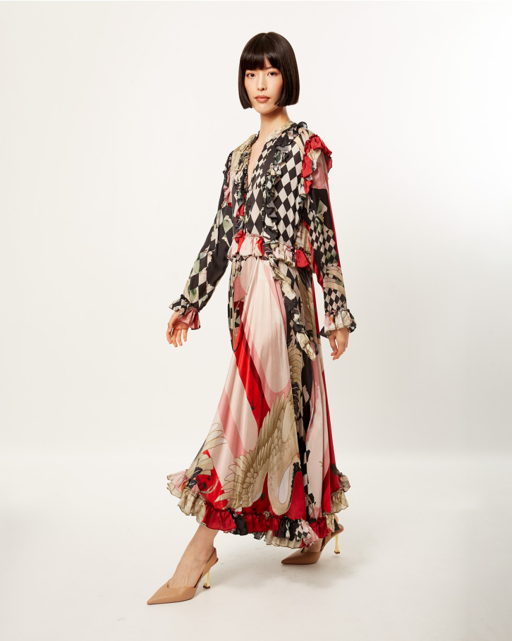 Spatial Ibis Long Dress
