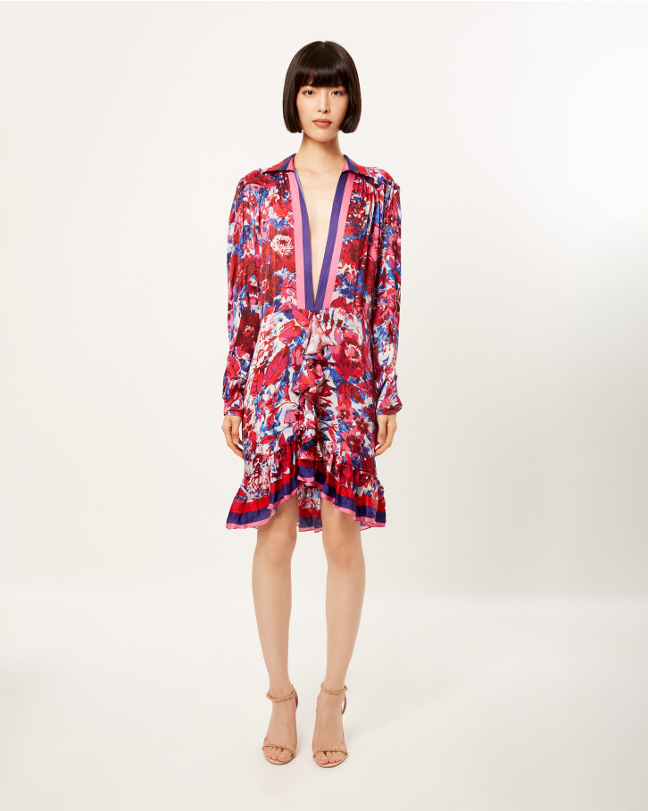 Efflorenscence Bloom Short Dress