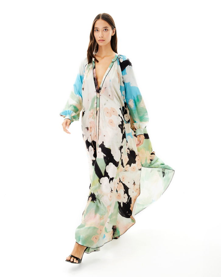 Bohemian Blooms kaftan
