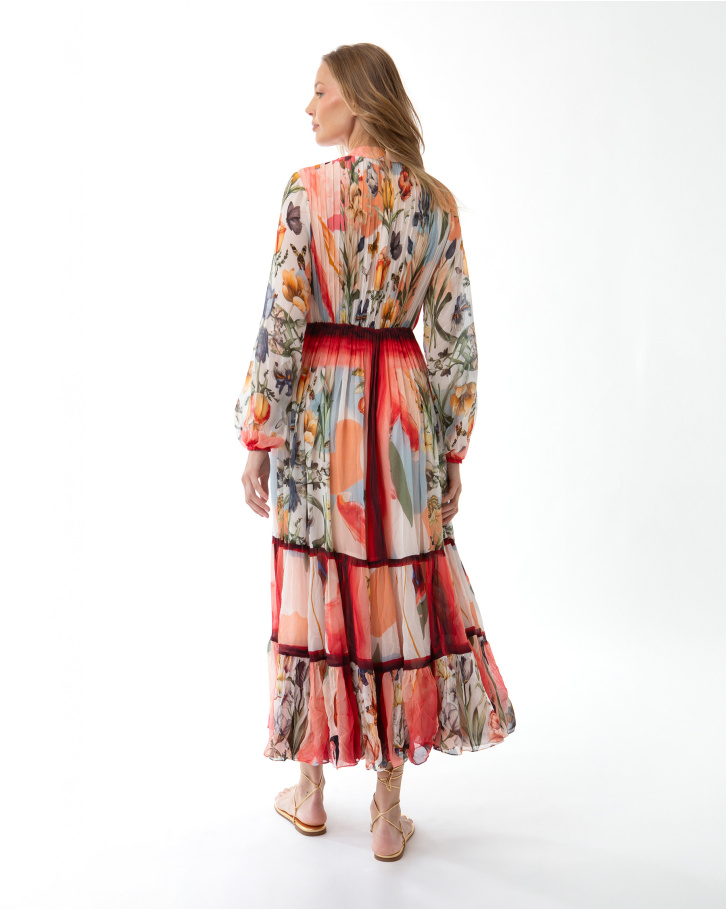 Floral Sonata Midi Dress
