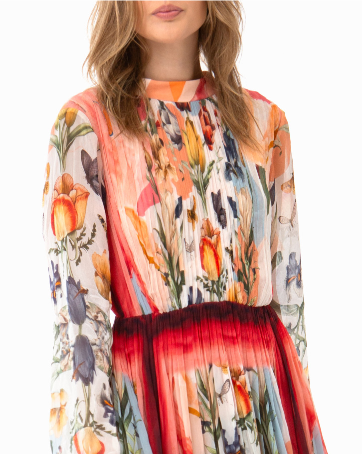 Floral Sonata Midi Dress