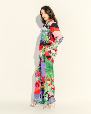 Orchid Stripe co-ord set