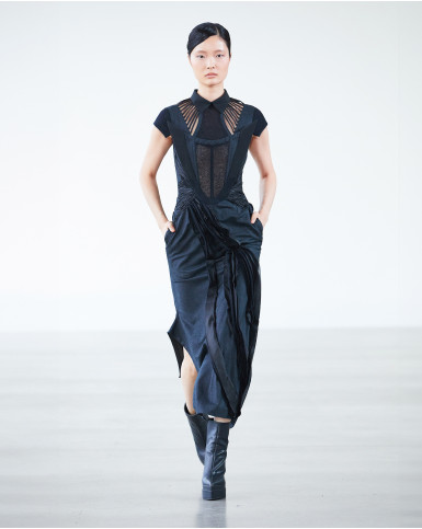 オケージョン】sheer puff long dress | ファッション通販サイト