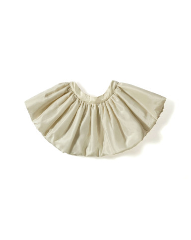 IVORY SHORT CLOUD SKIRT