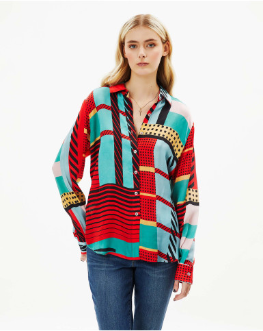 Geometric classic shirt