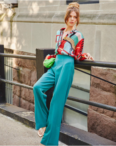 Geometric classic shirt