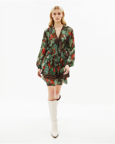 Tropical Short Dress