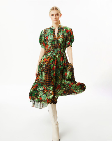 Tropical Long Dress