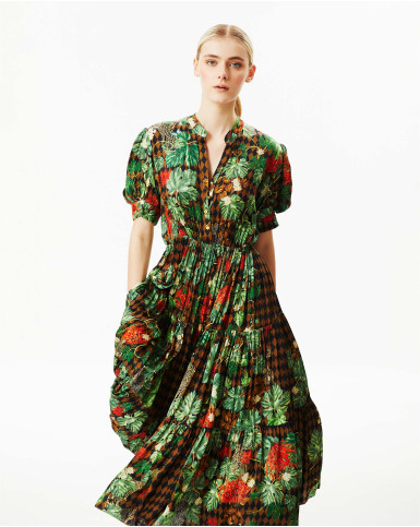 Tropical Long Dress