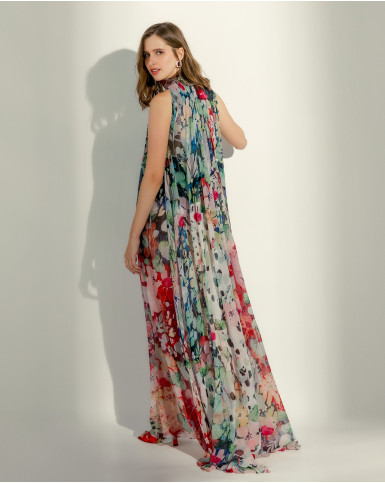 Romantica turtleneck long dress