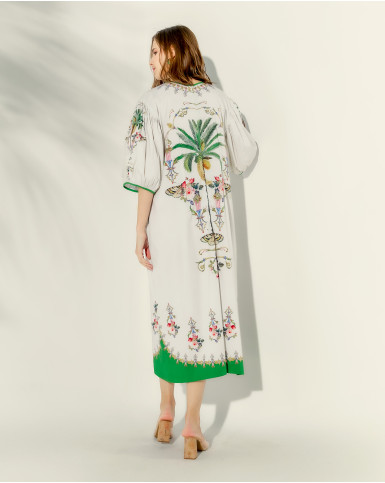 Ethereal Oasis relaxed midi dress