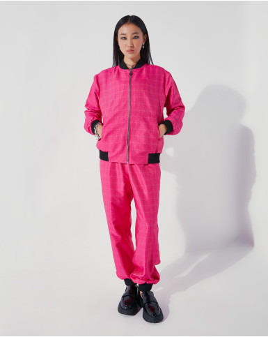 FSP Pink monogrammed bomber set
