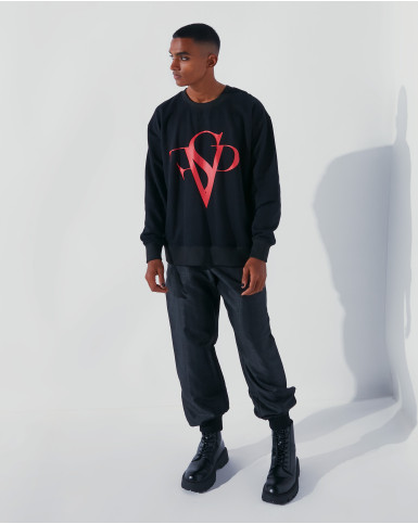 FSP crimson logo-print sweatshirt
