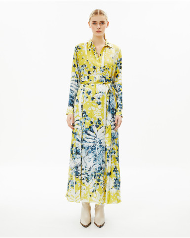 Yellow Divine Long Dress