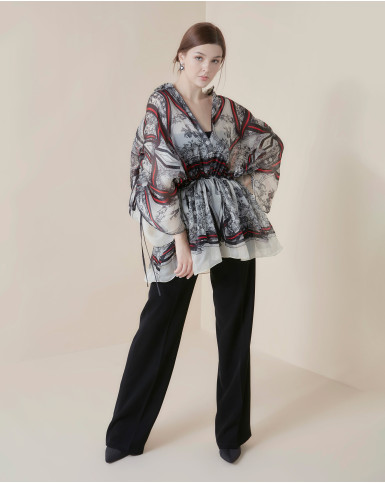 Crimson Nouveau top