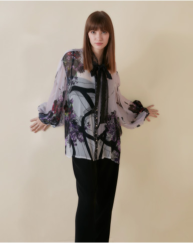 Lily of the Nile lace shirt