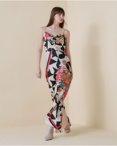 Inflorescence Slip dress