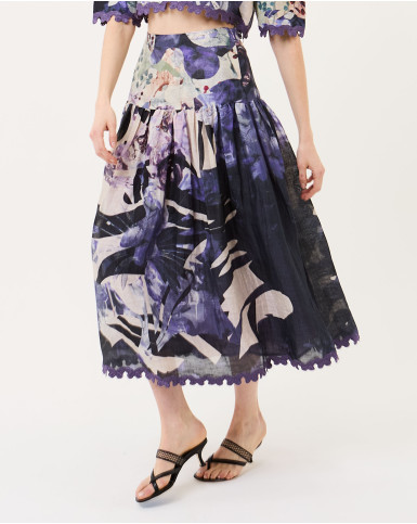 Garden of Wisteria Skirt