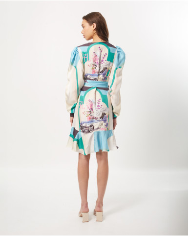 Aerial Boulevard Short Dress
