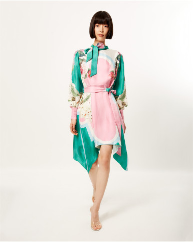 Mystic Grapevine Short Dress