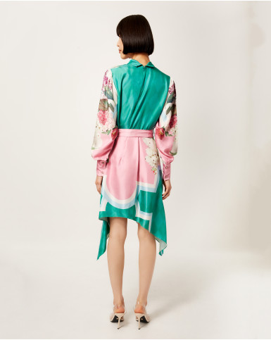 Mystic Grapevine Short Dress