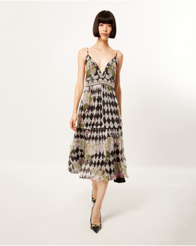 Monochrome Fremont Fair Slip Dress
