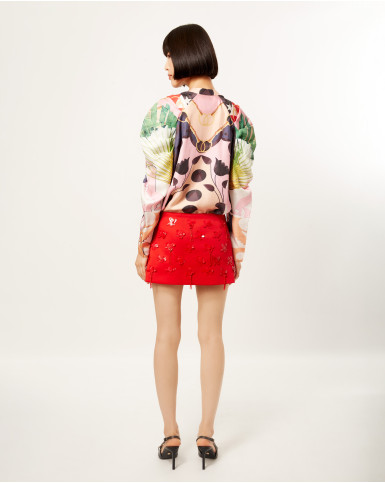 Dark Tropical Dream Blouse