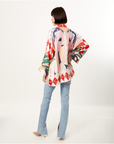 Dark Tropical Dream classic Blouse