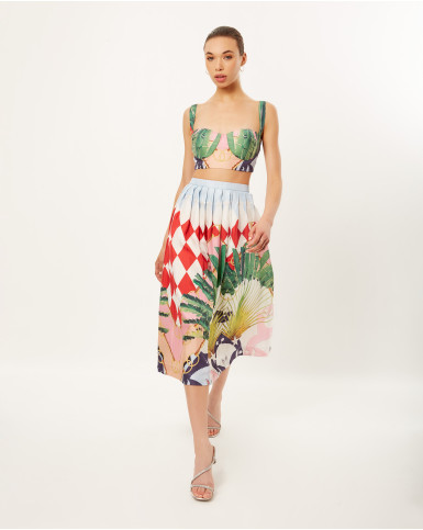 Dark Tropical Dream Co-ord Set