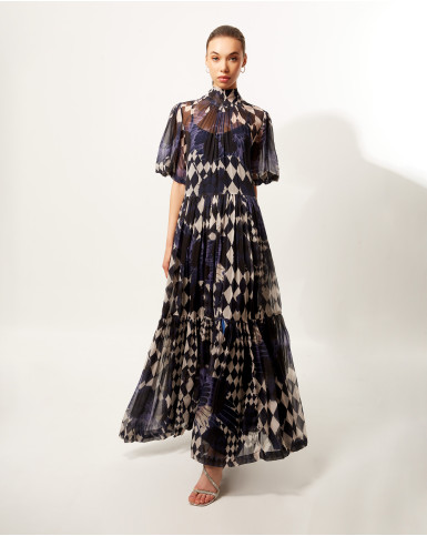 Indigo Ibis Long Dress