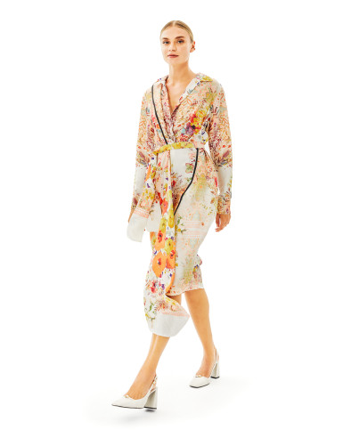 Zinnia Summer Fete pLeated dress