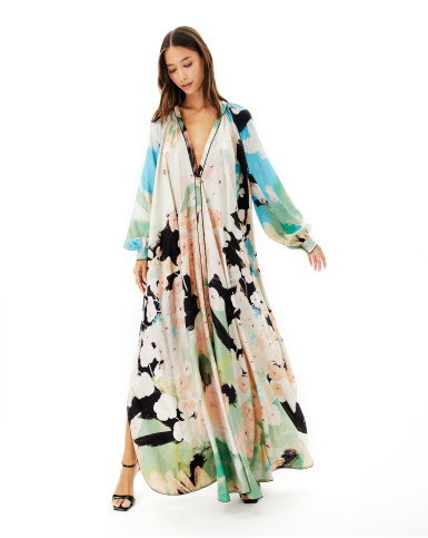Bohemian Blooms kaftan
