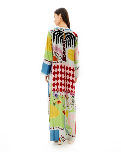 Doodlage long kaftan