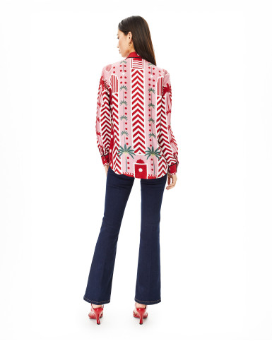 Carnelian Palm classic shirt