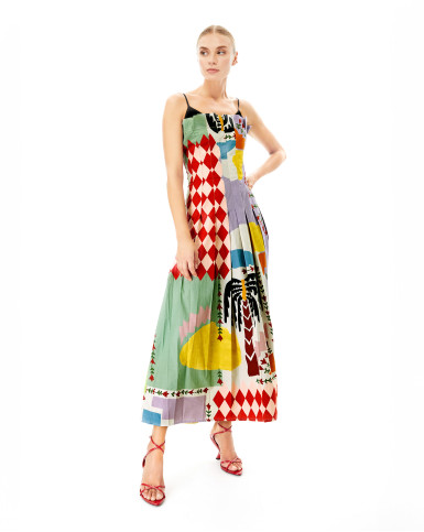 Doodlage pleated dress