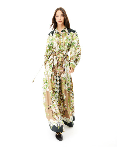 Vintage Garden long dress
