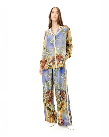 Garden Of Eden shirt and pant co-ord set